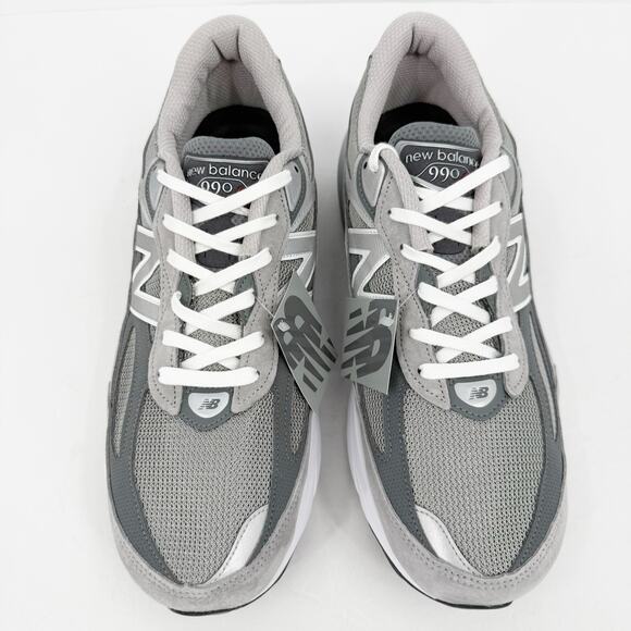 New Balance Mens Classics 990v6 Sneakers US 8 M Grey Suede Made in USA NIB - Picture 5 of 11